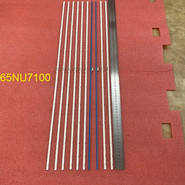 LED Backlight strip for Samsung 65NU7100 UN65NU7100 UN65RU7100G UE65NU7100  UE65NU7400 UE65NU7172 UN65NU6070 UN65NU6080 - AliExpress