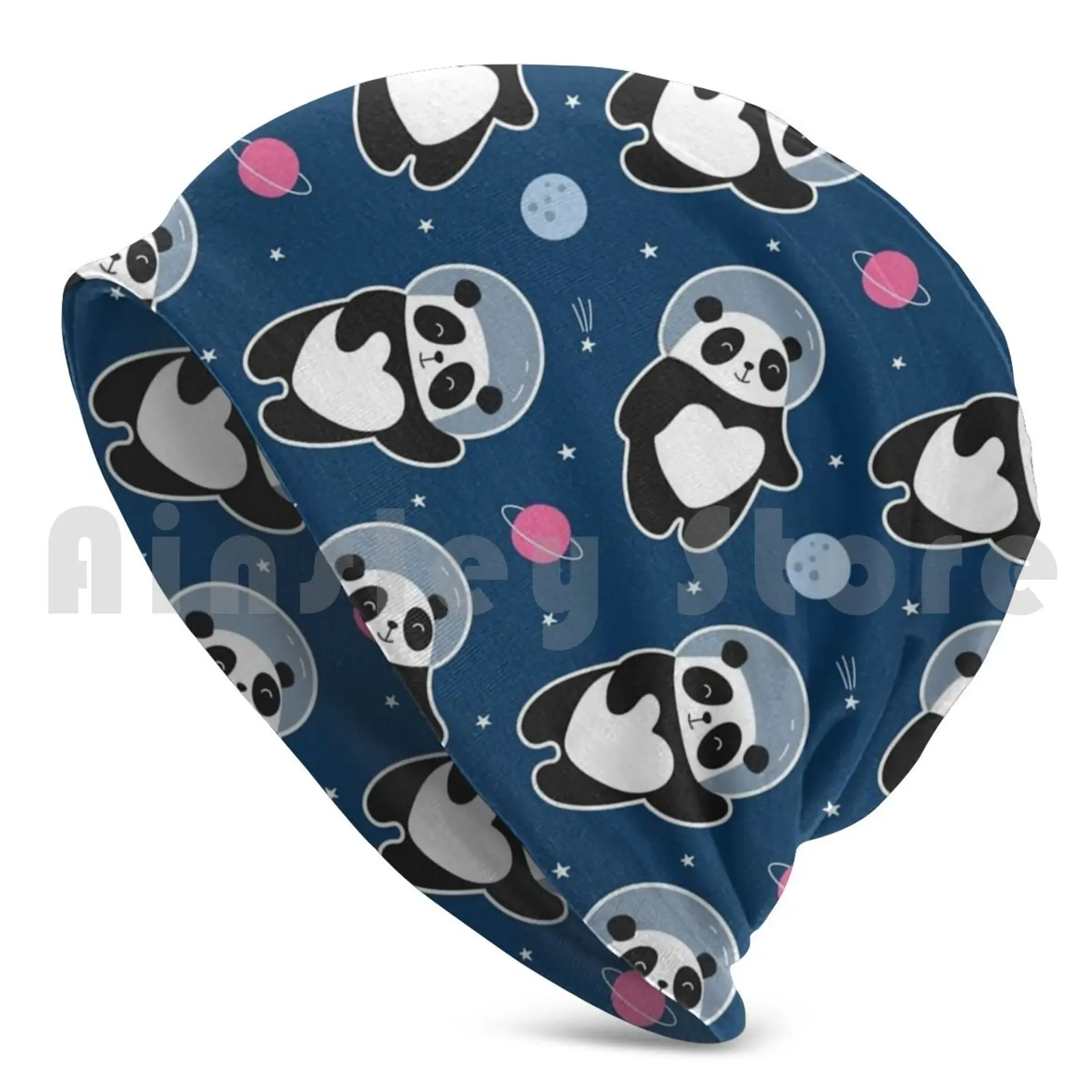 Panda Beanies Pullover Cap Comfortable Panda Panda For Women Panda For Kids Panda For Boys Panda Theme Panda Themed