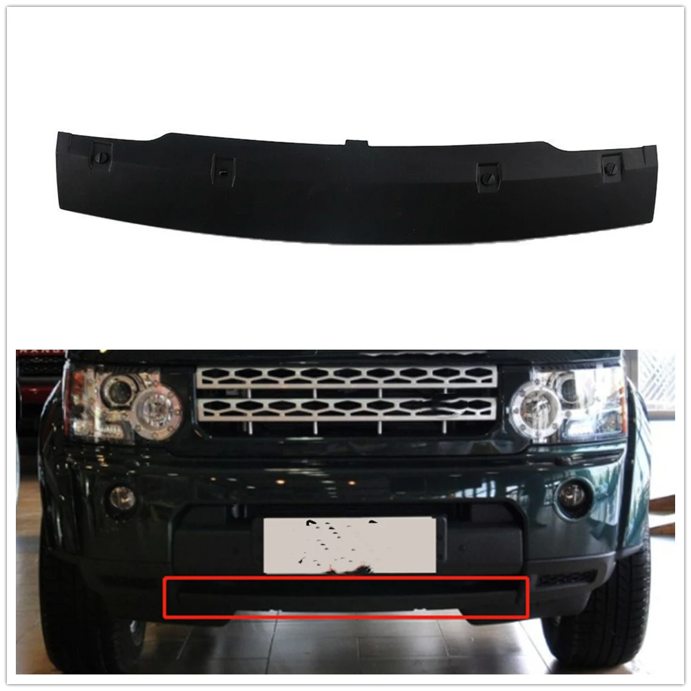 

Front Bumper Tow Hook Cover Skid Plate For Land Rover LR4 Discovery 4 2010 2011 2012 2013 LR014045 Trailer Fender Spoiler Lip