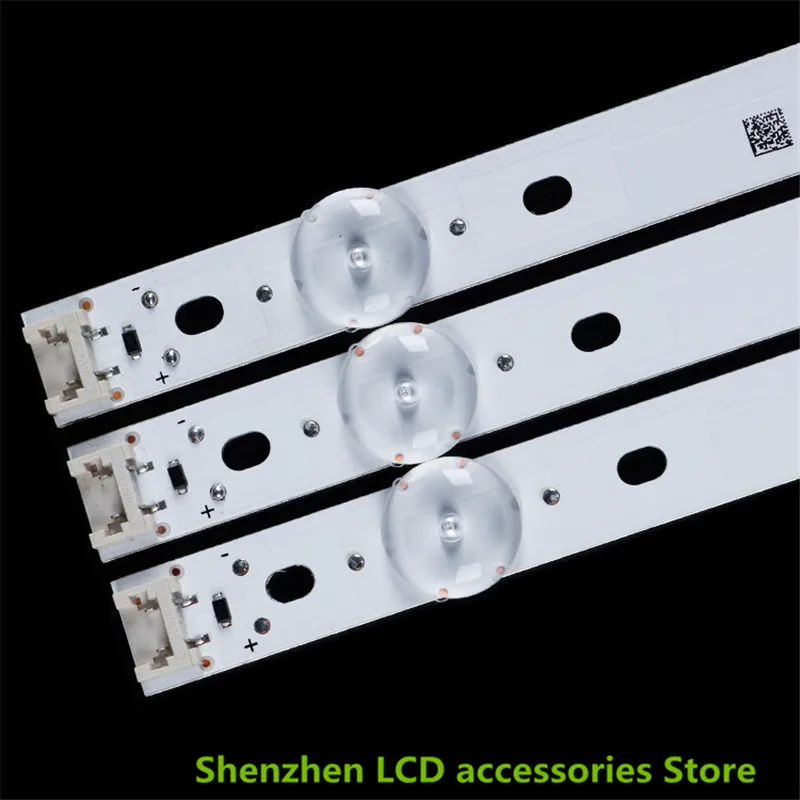 

LED backlight strip for LG 43LG61CH-CK 43UH6100-C 6916L-2744A LED 8LED 3V 84.2CM 100%new