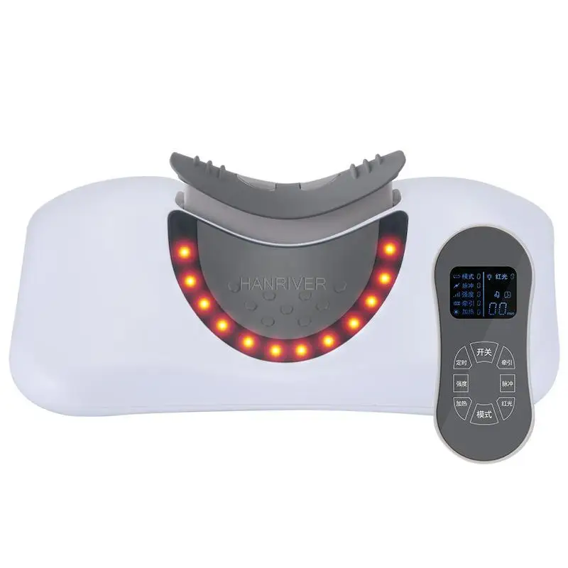 

Home Neck Traction Device Low-Frequency Pulse Massager Improves Cervical Curvature Relaxes Muscles And Relieves Lieves Neck Pain