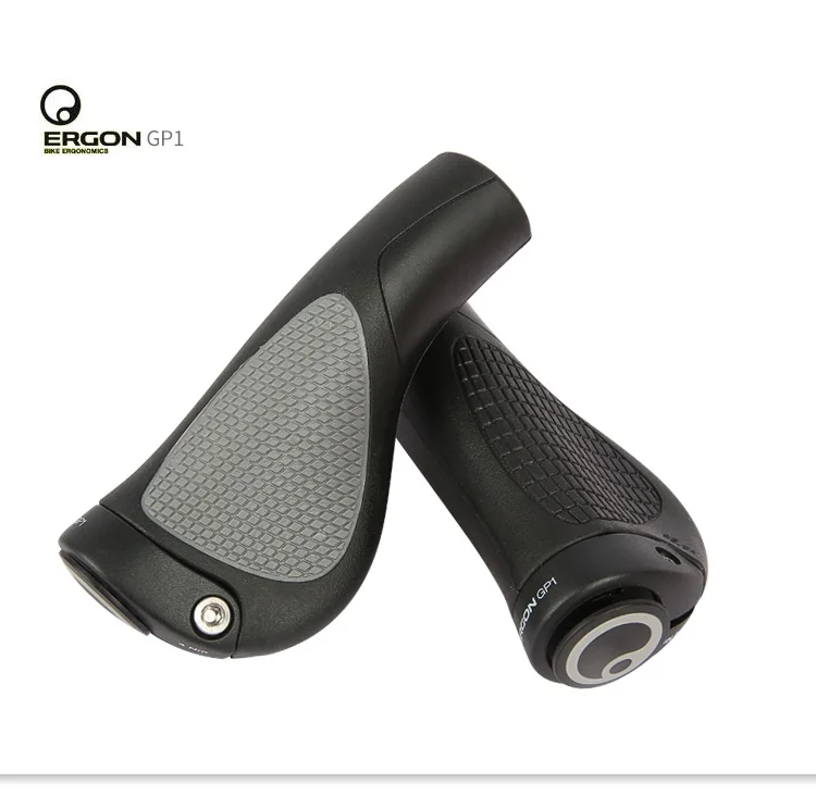 ERGON Ergonomics Bike Handlebar Grips GP1 GP3 GP5 Mountain Bike Extended Bar End Grip Lockable Bicycle Handle Mount Rubber Grips