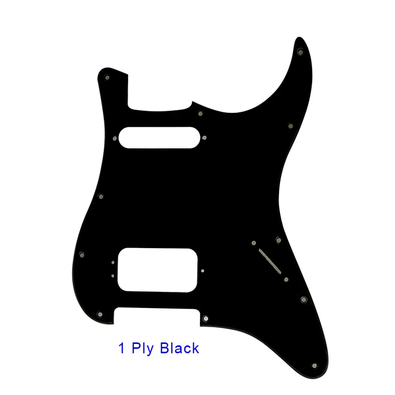 Fei Man Custom Guitar Parts For 72'11 Screw Hole Standard St Deluxe Humbucker Hs Guitar Pickguard Scratch Plate No Control Knob