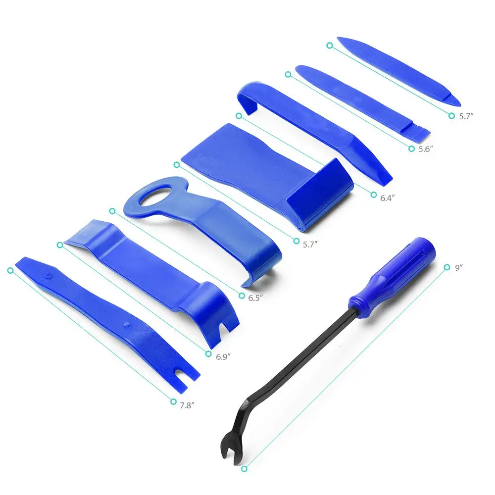 Auto Tür Clip Panel Trim Removal Tool Kits Navigation Demontage Klingen Auto Innen Kunststoff Wippe Umwandlung Reparatur Werkzeuge