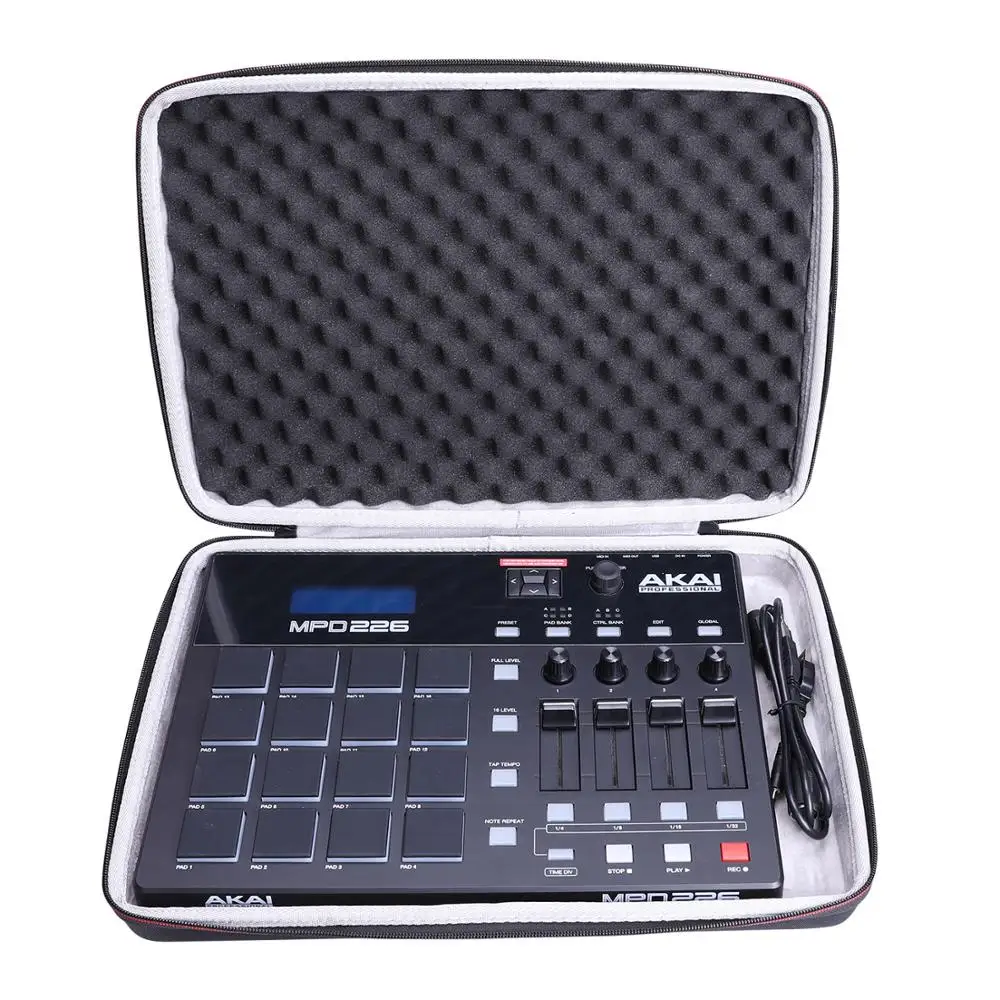 LTGEM Waterproof EVA Hard Case for AKai Professional MPD 226 16-Pad USB/MIDI Pad Controller