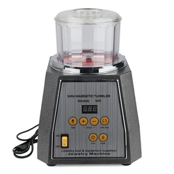 New! KT-130 MAGNETIC TUMBLER 220V- JEWELRY POLISHER & FINISHING TOOL