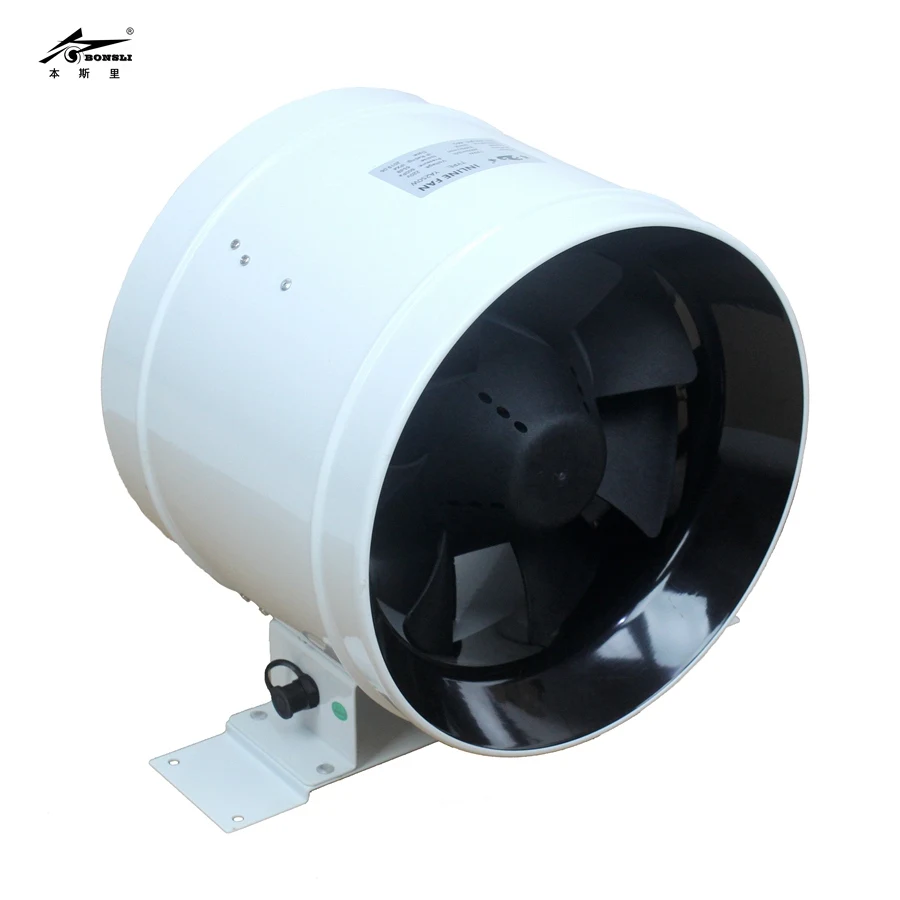 10 pollici IP68 acqua a prova di resistenza extactor Inline Condotto della Ventola Del Ventilatore di Aria di Ventilazione 220v grande CFM
