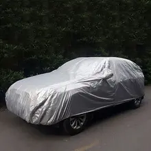 Universal Full Car Cover Waterproof Snow Sun Dustproof for Sedan SUV #6