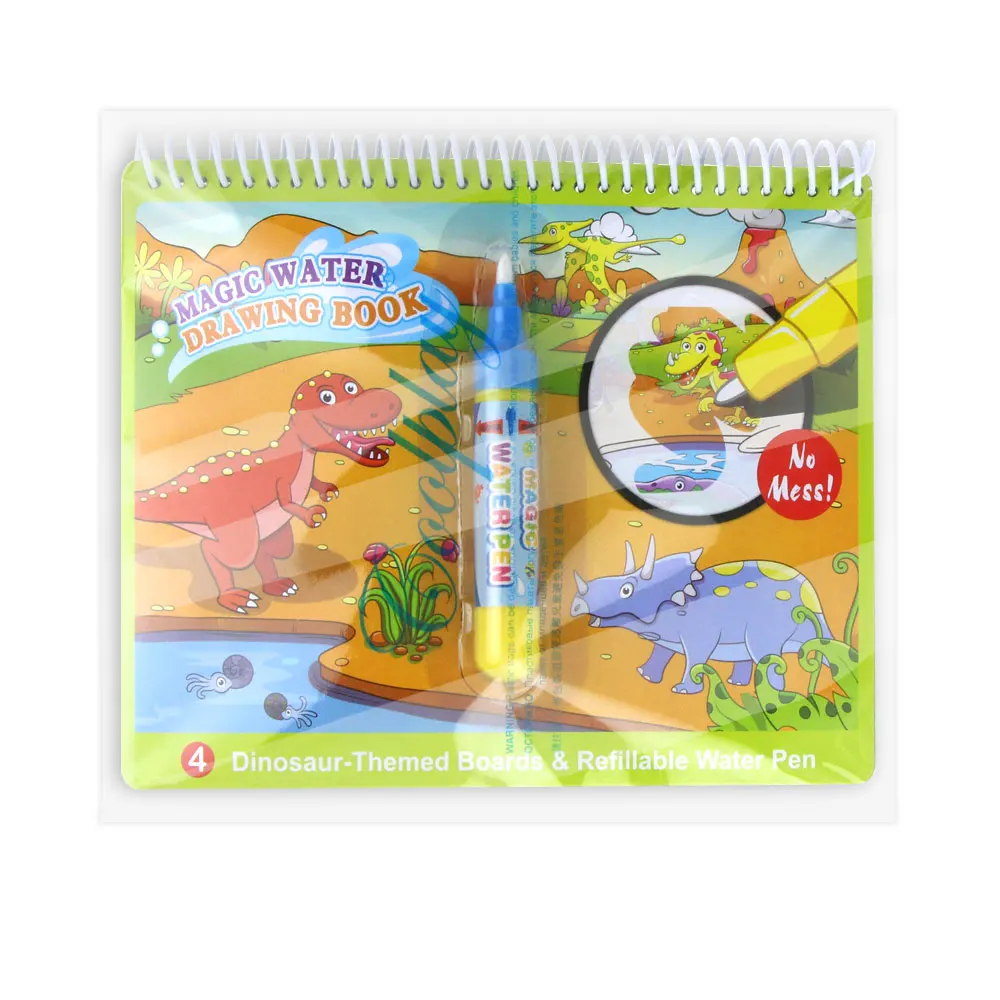 8 Styles Water Drawing Book Coloring Doodle Pen Drawing Toys Early Education For Kids Birthday Gift