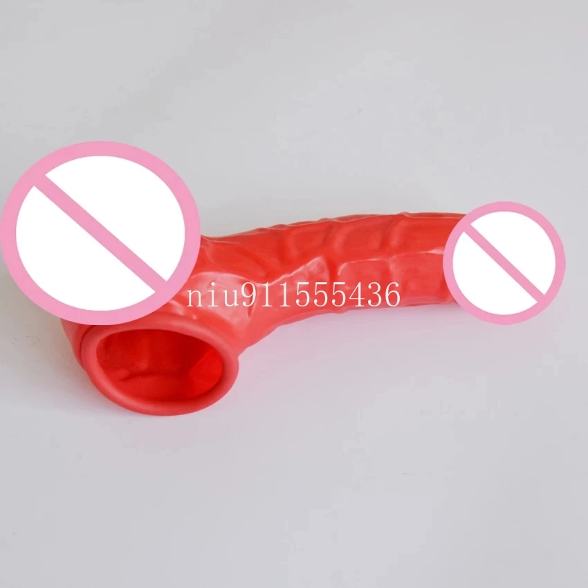 Latex Penis Sheath Ball Condom Pants Accessories for Men