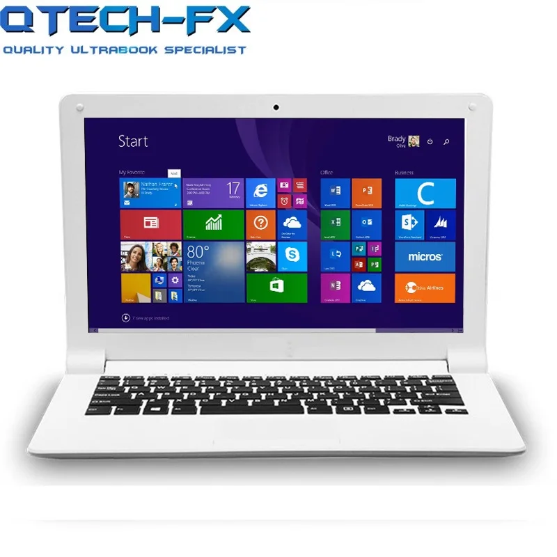 12 "Windows10 Fast 8G RAM SSD 256GB 울트라북 CPU 인텔 쿼드 코어 비즈니스 스쿨 핑크 블랙 AZERTY, 스페인어 러시아어 키보드