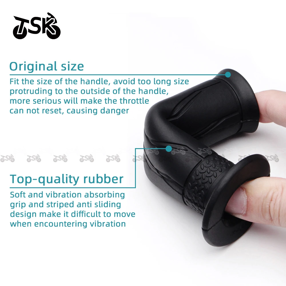 Moto Accessories Motorcycle Anti-Skid Handle Bar Rubber Handle Bar for YAMAHA FZ1 FZ6 FZ8 6R R1 R3 R125 MT 01 03 07 09 Tracer
