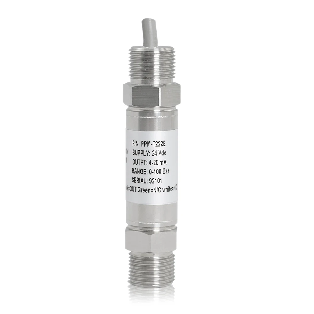 Transmisor infrarrojo Micro Smart de acero inoxidable 0-250Bar
