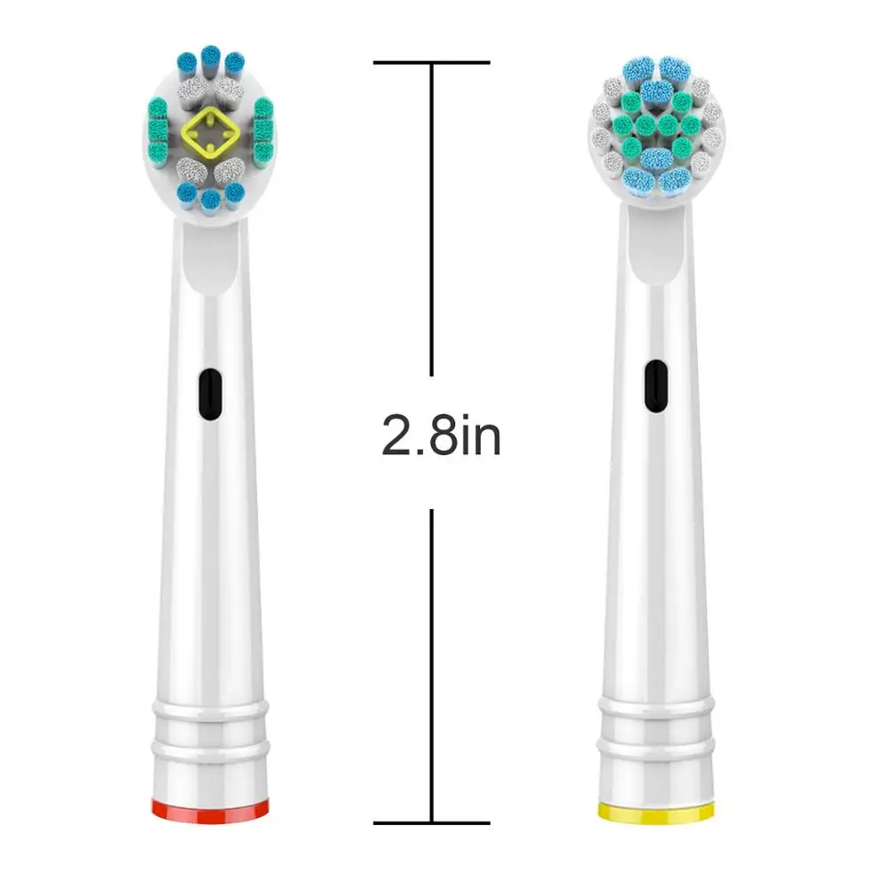 Toothbrush Heads for Oral B Electric Toothbrush 2 Model for Oral B Electric Advance/Pro Health/Triumph/3D Excel/Vitality