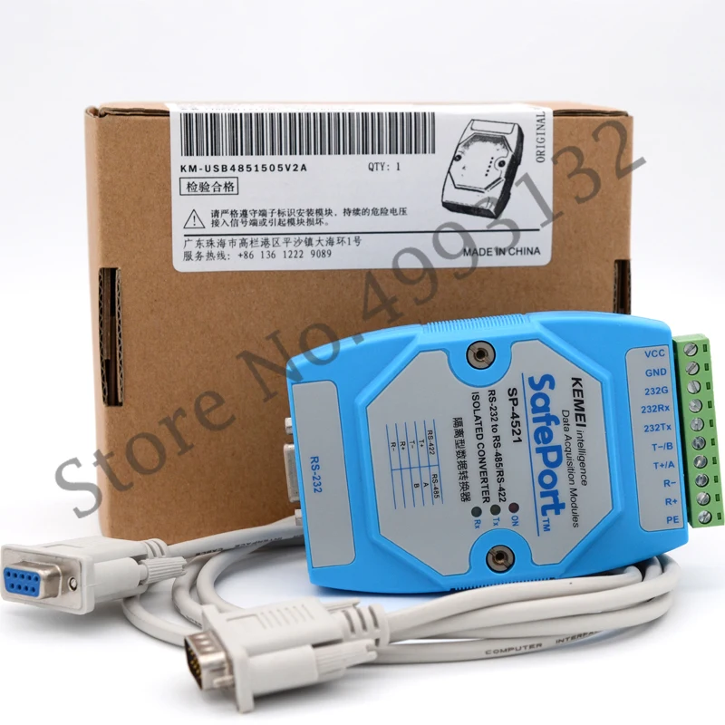 

Active Isolation RS232 to RS485RS422 Bidirectional Converter Lightning Protection Industrial Grade RS232 Serial Module