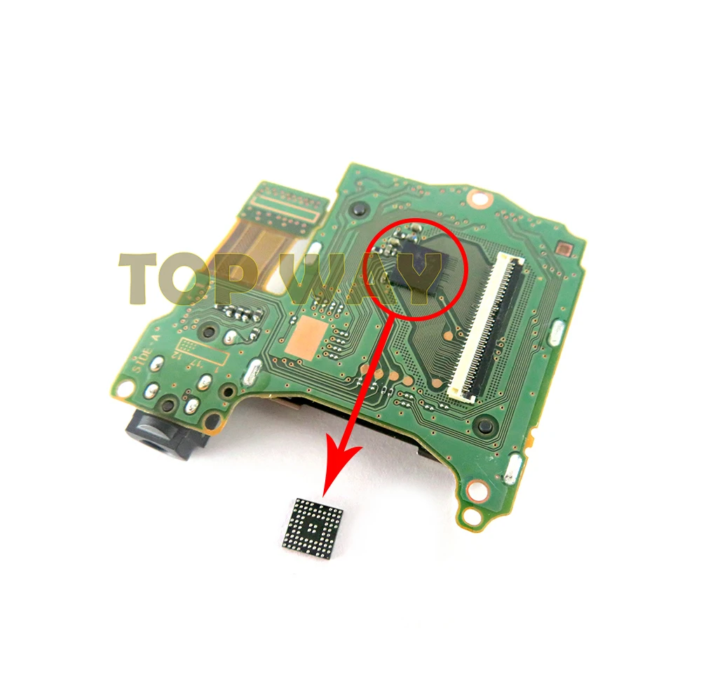 2PCS Replacement For NS Switch Game Socket Slot motherboard Image power Touch Chip IC Charging IC Chip Audio Video Control IC