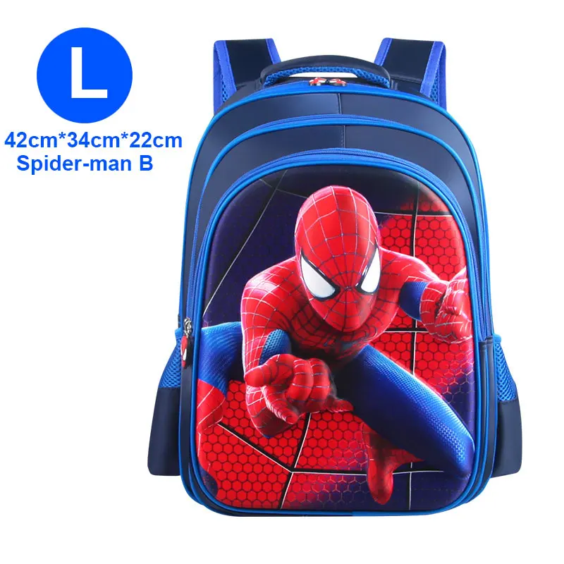 Mochila escolar 3D para niños de 3 a 12 años, morral impermeable para libros, bolso de hombro para niños