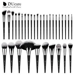 DUcare Professional Makeup Brush Set 32Pcs Premium Synthetic Hair Kabuki Blush Concealers Eyeshadow Blending Foundation Brushes