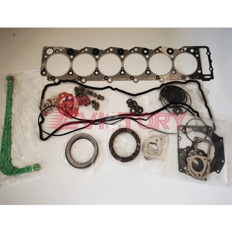 For excavator forklift ISUZU 6HK1-TC 6HK1T water pump + full gasket kit