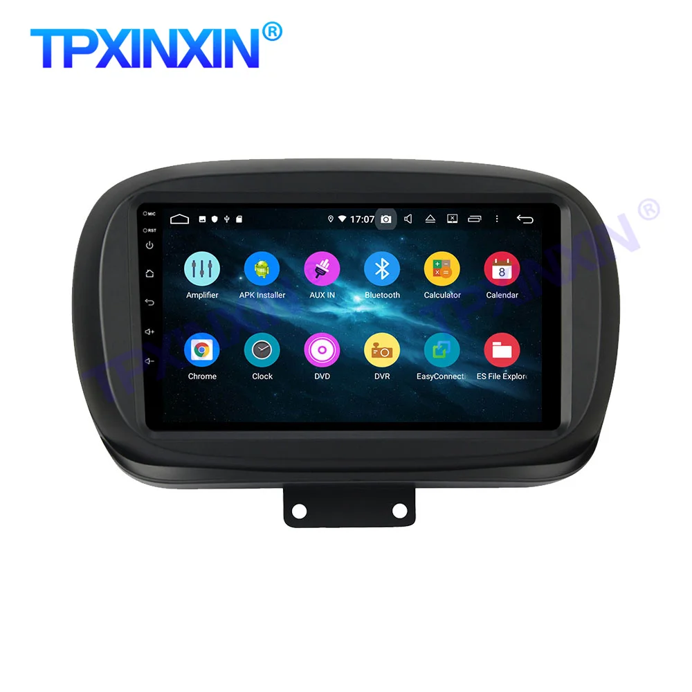 Android 10.0 4G+128G For Fiat 500X 2014-2019 PX6 IPS Carplay Multimedia Player Tape Recorder GPS Navi Auto Radio Head Unit DSP