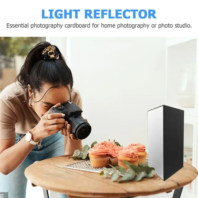 عاكس ضوء التصوير الفوتوغرافي كاميرا الملحقات A3 A4 طوي ملء ضوء مجلس أبيض فضي ذهبي أسود امتصاص ضوء عاكس