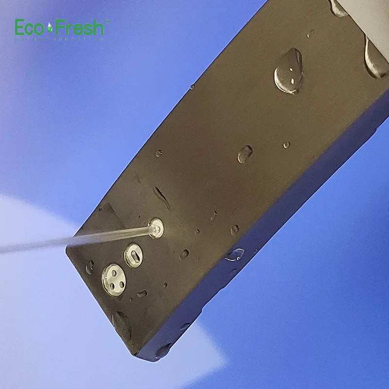 Imagem -03 - Ecofresh-one-piece Smart Toilet Seat Cover Bidé Eletrônico wc Aquecido Abertura Flip Automática wc