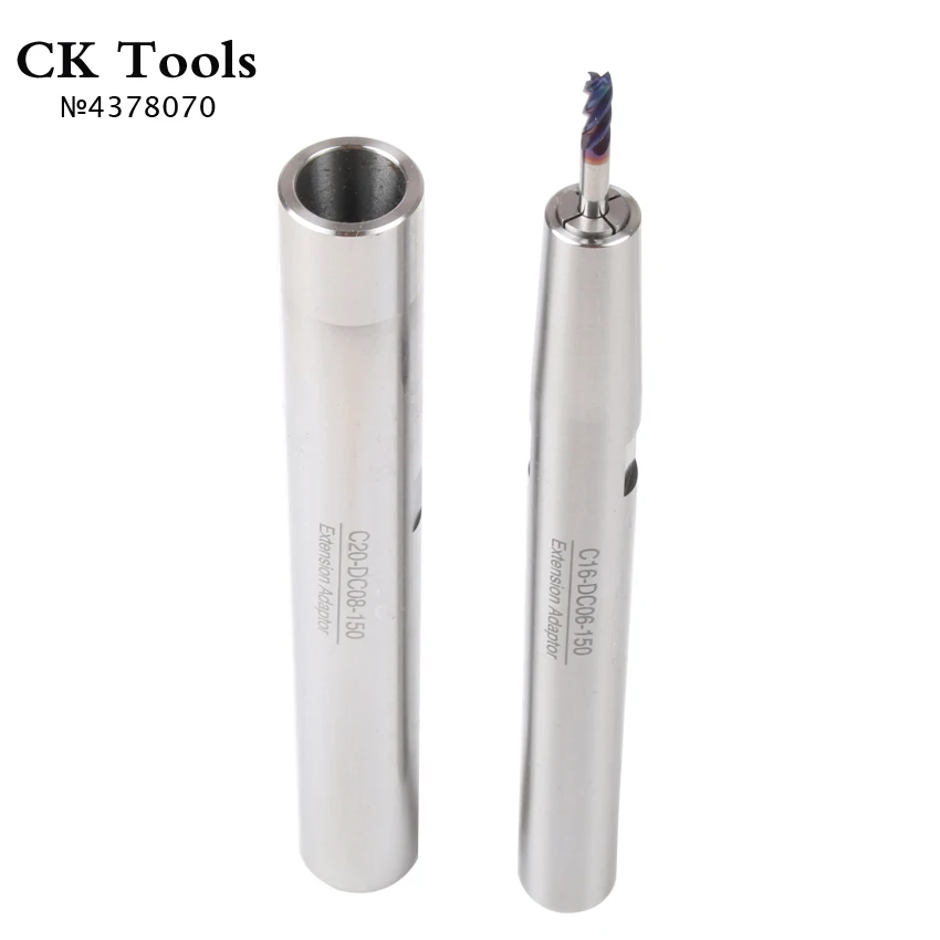 1 個スリムコレットチャック ST10 ST12 DC6 120L ST16 ST20 DC8 チャック延長ロッドプルバック延長アダプタ工具ホルダポストプル