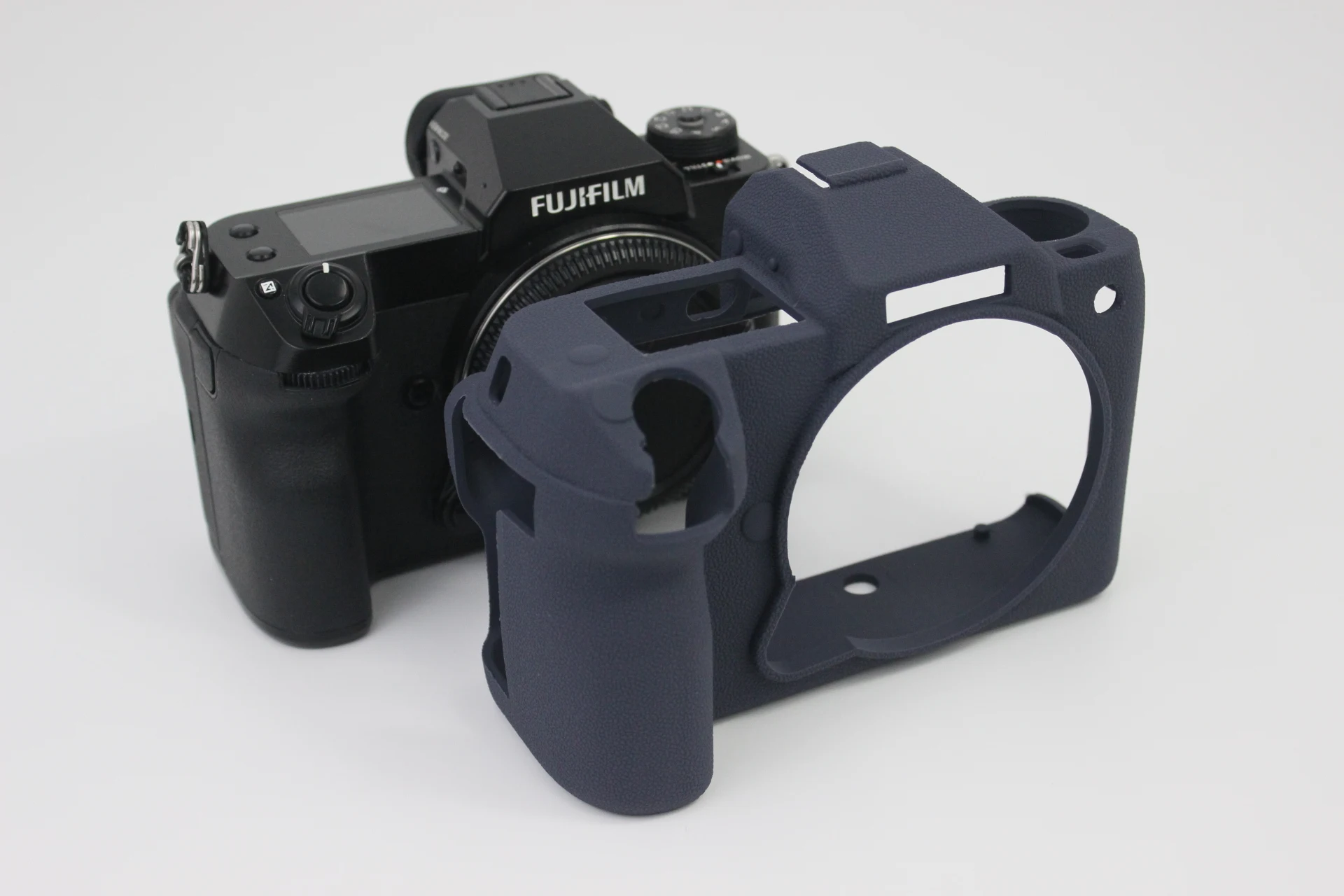 Silicone Rubber Case Body Cover Protector Frame Skin Housing for Fujifilm Fuji GFX 100S GFX100S GFX-50SII 50S2 Camera