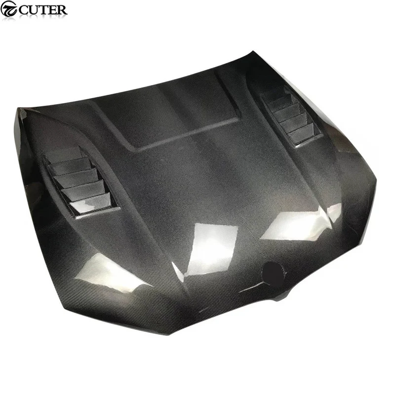 F90 M5 G30 5 Series Carbon Fiber Front Engine Hood Cover with Air Vents for Bmw F90 M5 Engine Bonnet 17-19