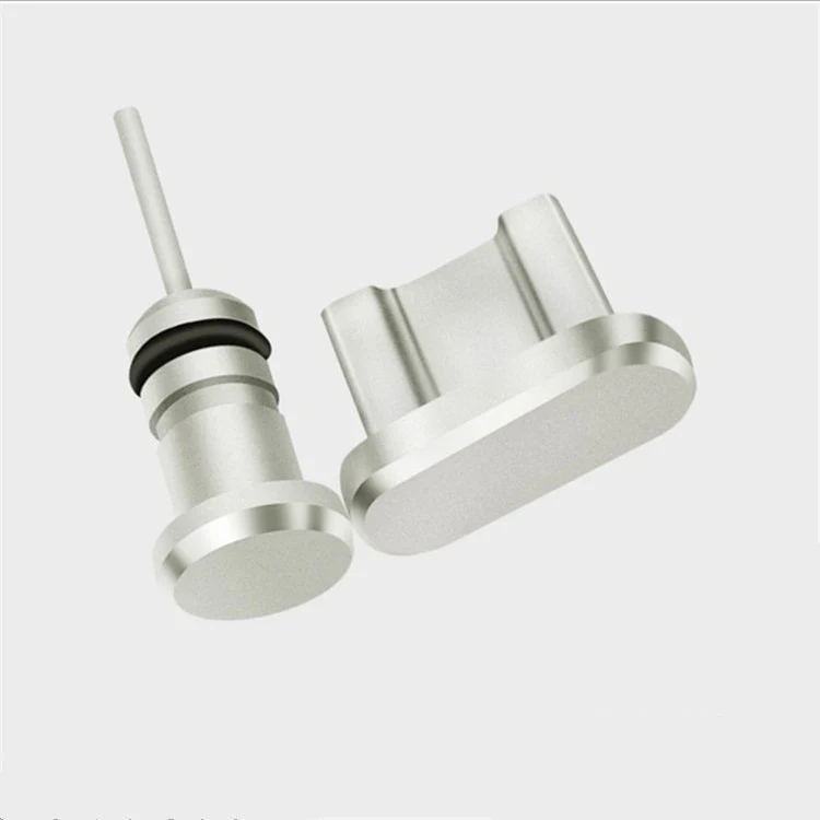 โลหะที่มีสีสัน Micro USB 3.5มม.แจ็คปลั๊กป้องกันฝุ่น Charger Dock ปลั๊กเสียบสำหรับโทรศัพท์มือถือ Android โทรศัพท์อุปกรณ์เสริม