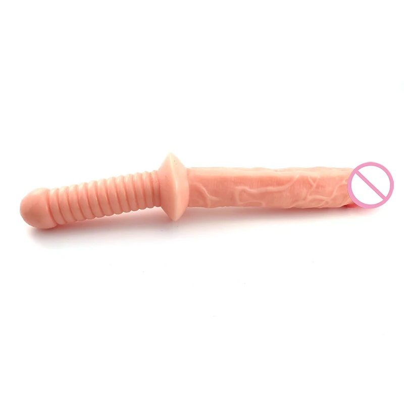 Super long Soft Realistic Penis Butt Dildos Anal with Handle Butt Plug Anus Dilator Massage Stimulaiton Sex Toys for Women