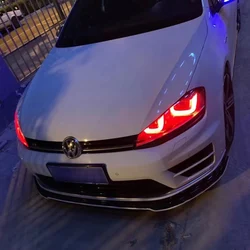 Icedriver for VW Golf 7 gti DRL RGB multicolor LED boards daytime running lights Red Blue RGBW Demon Eye