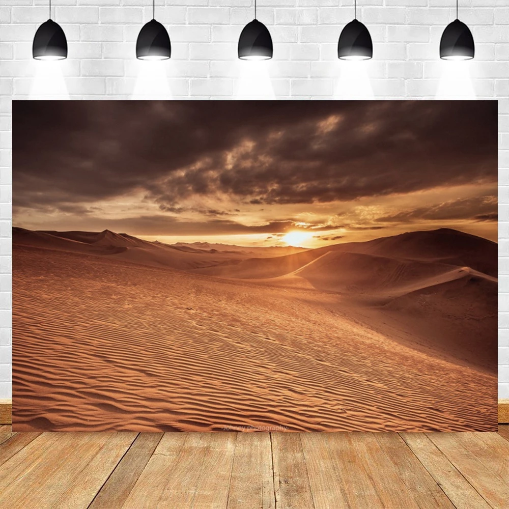 

Yeele Backdrop For Photography Dusk Sunset Beautiful Natural Desert Sand Landscape Decorations Background Photo Studio Vinyl