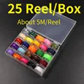 Juego de 25 Carretes