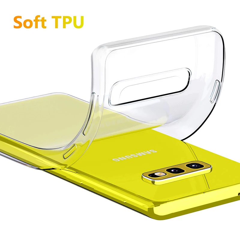 

Soft Silicone TPU Full Protective for Samsung Galaxy S10E S10 Lite S10 E S10Lite Case Cover GalaxyS10E GalaxyS10Lite Clear Funda