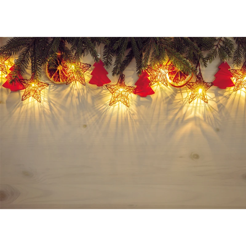 Funnytree Christmas Background New Year Fireplace Gift Tree Backdrop Winter Decor Photography Baby Light Photo Studio Photophone