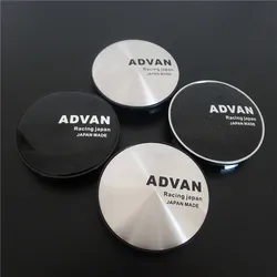 4pcs 68mm 65mm Advan Racing Japan Made Wheel Center Caps Car Rims Hub Cover Auto Styling Accessories