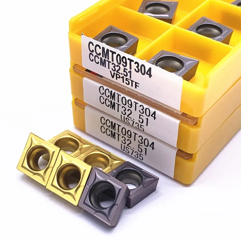 CCMT060204 CCMT060208 CCMT09T304 CCMT09T308 CCMT120404 CCMT120408 VP15TF UE6020 US735 cnc旋盤ツール超硬インサート | turni