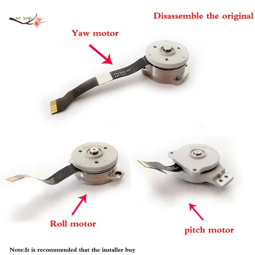 Motor Yaw Original para Phantom 4 pro para DJI Phantom 4 P, motor Yaw/motor de rollo/motor de paso, eje de Dron, accesorios