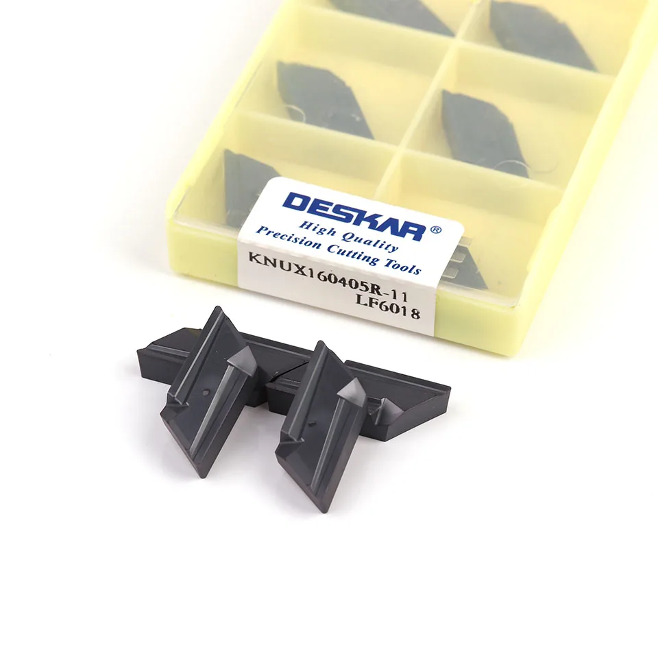 DESKAR KNUX160405R-11 LF6018 Hochwertige numerisch gesteuerte Dreh- und Fräseinsätze Werkzeuge Drehmaschinenwerkzeug Edelstahlwerkzeuge – Detail 1