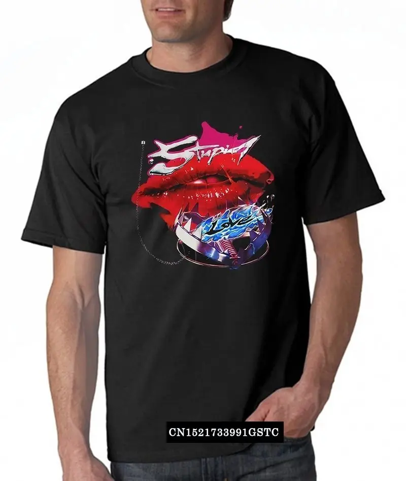 Lady Gaga Stupid Love Funny T-Shirt Chromatica New Inspired Cotton Tshirts Men Summer Fashion T-Shirt US/EU Size