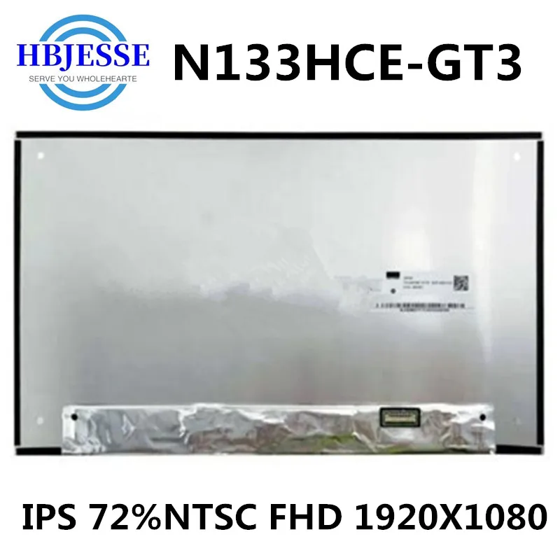 

Original 13.3'' N133HCE-GT3 NE133FHM-N56 IPS 72%NTSC LCD Display Screen Matrix eDP 30 Pins FHD Replacement LCD LED Screen Panel