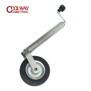 Europäischer Windanhänger Jockey Wheel, Wohnmobil -Ständer mit Klemme, Karawanenzubehör, Wohnmobilstücke, 48 -mm -Röhrenkappe, 150 kg 8 Hauptverkaufsräder Track - №8