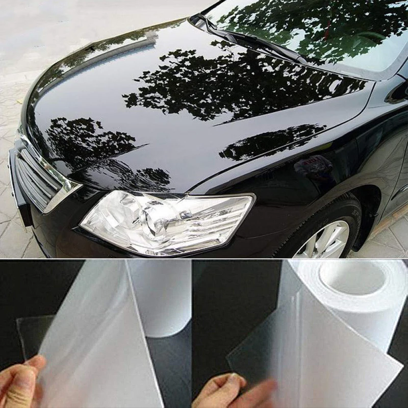 10/15/20cmX4M Car Protective Film Sticker Bumper Hood Paint Protection Film Vinyl Clear Transparent Decals Accessories