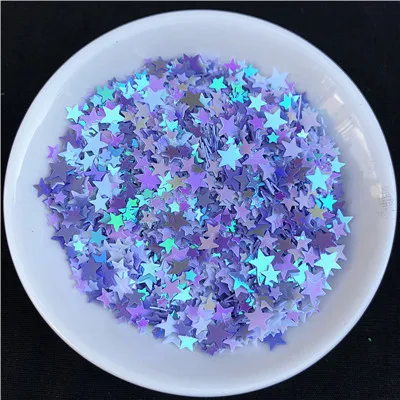 20g Mix White Pink Star Nail Sequin Multi Size 3mm 4mm 5mm Star Sequins Paillette,Nail Art manicure/wedding decoration confetti