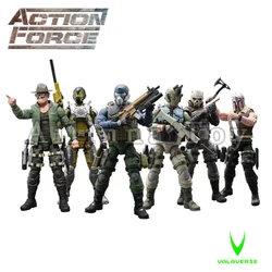 Valaverse Action Force 1/12 6 cali figurka fala 1 i fala 2 Model z kolekcji Anime na prezent darmowa wysyłka