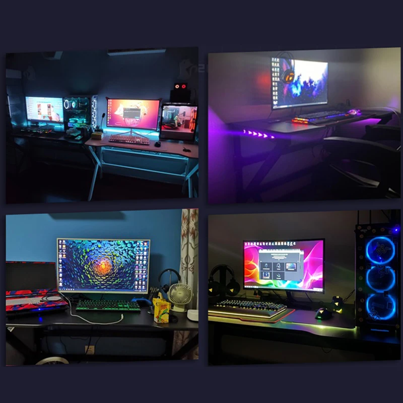 Meja Permainan Meja Komputer Desktop Meja Rumah All-In-One Meja Permainan Set Lengkap Meja Kompetitif