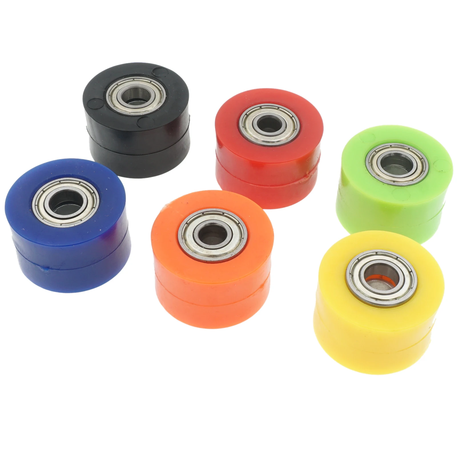 Red 8mm/10mm Chain Roller Tensioner Pulley Wheel Guide For CRF YZF RMZ KLX Kayo Motorcycle Motocross Pit Dirt Bike