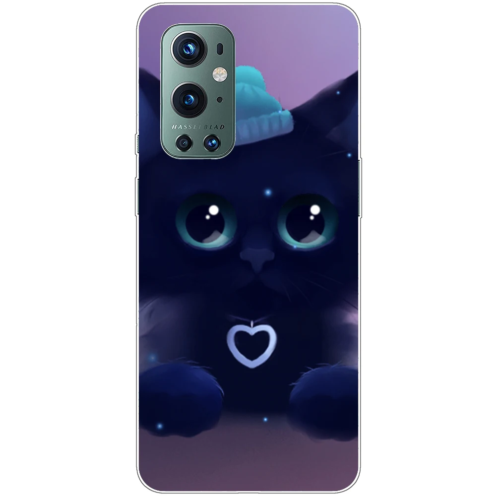 For OnePlus 9 Pro Case Shockproof Soft silicone TPU Back Cover For One Plus 9 Pro Phone Cases for OnePlus Nord N200 5G Cute Case