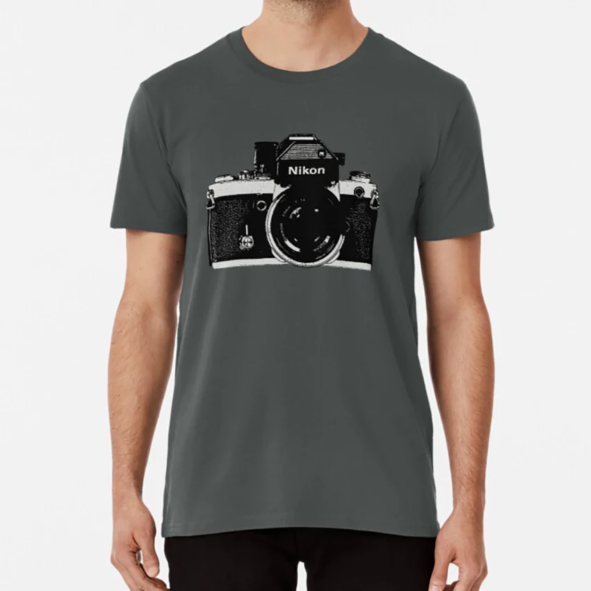 Nikon F2 T Shirt Slr Vintage Camera Professional 35mm Slr Film Camera Analog Analogue